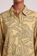 Audrey Leaf Print Shirt