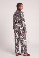 Audrey Leaf Print Pants