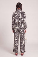 Audrey Leaf Print Pants