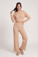 Lila Rib Knit Crop Top