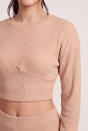 Lila Rib Knit Crop Top