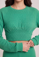 Lila Rib Knit Crop Top