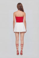 Scout Soft Knit Pleated Mini Skort