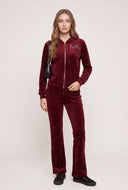 Glam Velour Hoodie