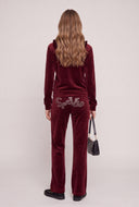 Glam Velour Hoodie