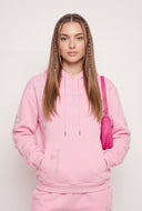 Glam Cross Drawstring Hoodie