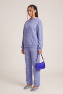 Glam Cross Drawstring Hoodie