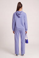 Glam Cross Drawstring Hoodie