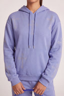 Glam Cross Drawstring Hoodie
