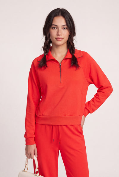 Maddie Quarter Zip Pullover
