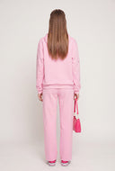 Glam Cross Wide Leg Sweatpants