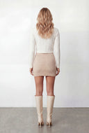 Sarai Cable Knit Crop Sweater