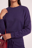 Modal Crop Sweatshirt