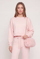 Modal Crop Sweatshirt