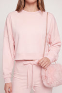 Modal Crop Sweatshirt