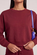 Modal Crop Sweatshirt