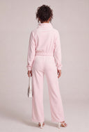 Velour Drawstring Top