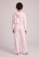 Velour Zip Sweatpants