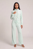 Velour Zip Sweatpants
