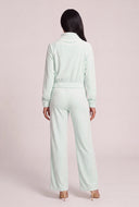 Velour Zip Sweatpants