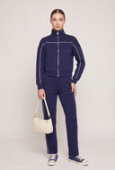 Jaycee Contrast Zip Sweatshirt