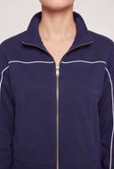 Jaycee Contrast Zip Sweatshirt
