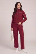 Jaycee Contrast Zip Sweatshirt