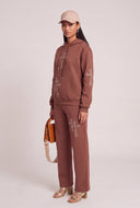 Glam Cross Pullover Hoodie