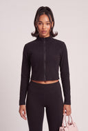 Elsie Crop Zip Jacket