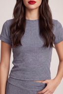 Eileen Rib Knit T-Shirt