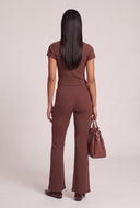 Eileen Rib Knit T-Shirt