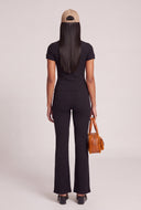 Eileen Rib Knit Flare Pants