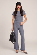 Eileen Rib Knit Flare Pants