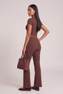 Eileen Rib Knit Flare Pants