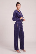 Ainara Velour Drawstring Pants