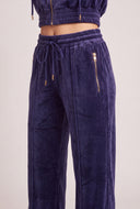 Ainara Velour Drawstring Pants