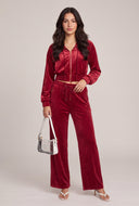 Ainara Velour Drawstring Pants