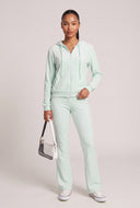 Amara Velour Zip Hoodie