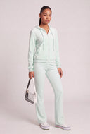 Amara Velour Zip Hoodie