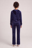 Amara Velour Zip Hoodie