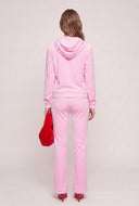 Amara Velour Zip Hoodie