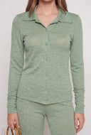 Isabela Button Front Shirt