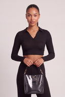 Eloise Long Sleeve Crop Top
