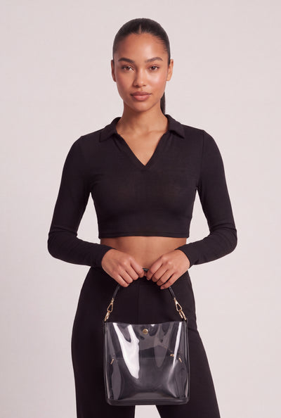 Eloise Long Sleeve Crop Top