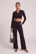 Eloise Long Sleeve Crop Top