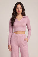 Eloise Long Sleeve Crop Top