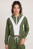 Ailanny Hooded Windbreaker