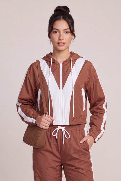 Ailanny Hooded Windbreaker