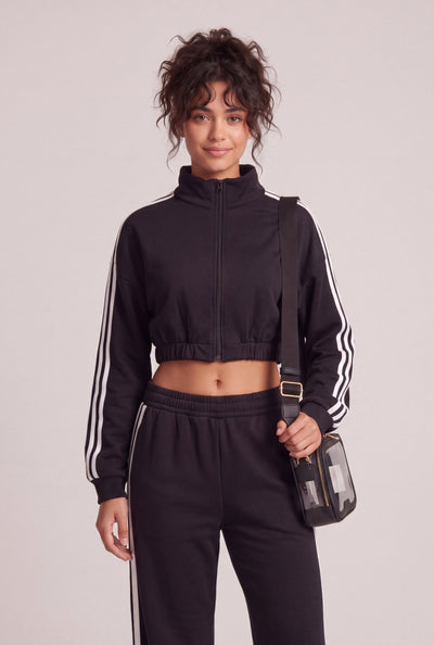 Gemma Zip Crop Top