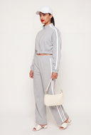 Gemma Zip Crop Top